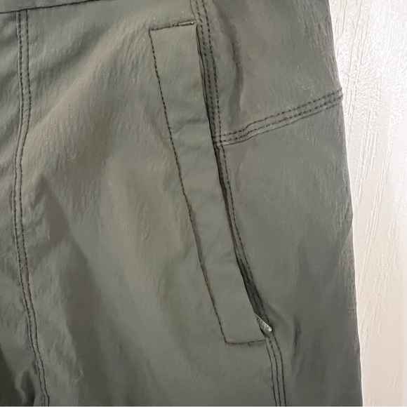 Athleta Olive Green Nylon Shorte - Picture 4 of 4